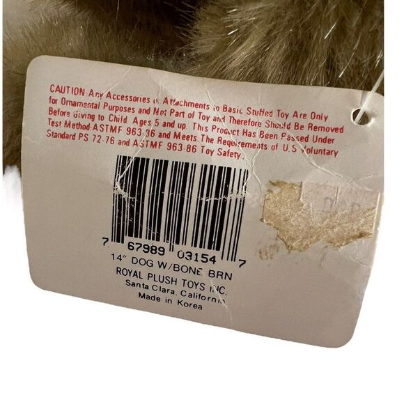 Royal Plush Dog Stuffed Plush Animal Cocker Spaniel Brown Toy Lovey - Picture 5 of 10